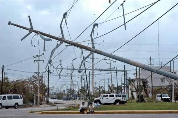 el recuerdo imborrable del huracán wilma en cancún