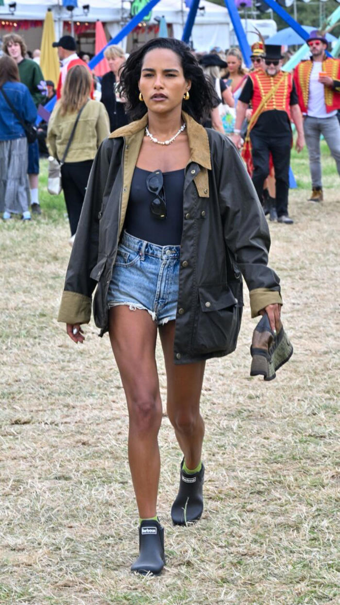 everything they’re wearing at glastonbury 2024