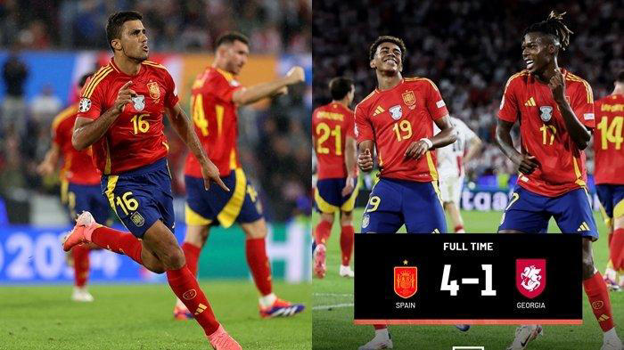 hasil euro 2024: inggris menang lewat aksi bellingham dan kane,spanyol super comeback