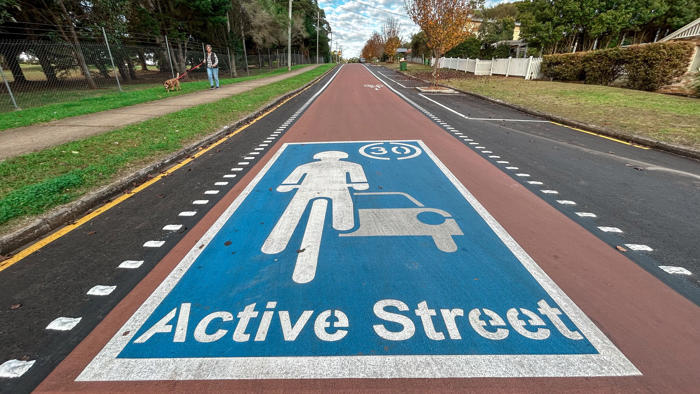 queensland's first safe active street puts bikes front and centre in toowoomba