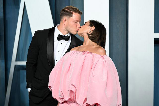amazon, olivia culpo married christian mccaffrey in a surprisingly simple gown