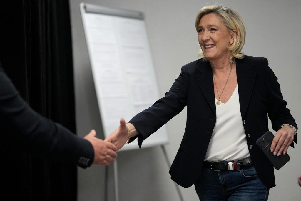 le pens parti störst i franska valet