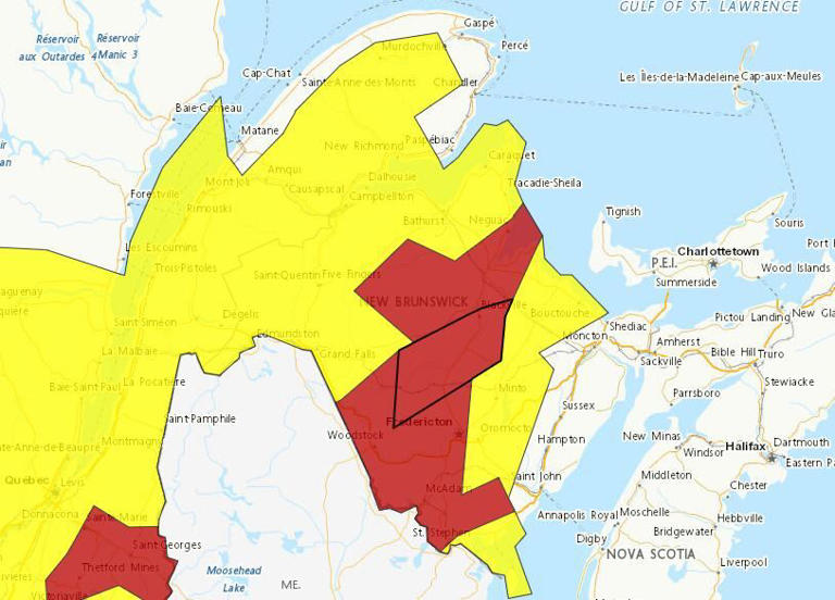 Environment Canada ends tornado warnings for parts of New Brunswick