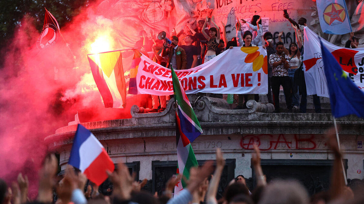 législatives : plusieurs milliers de manifestants contre l’extrême droite à paris, des appels à lyon et strasbourg