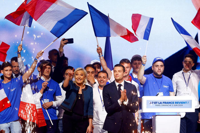 frankreich-wahl: rechtsextreme klar vorne, linksbündnis auf platz zwei