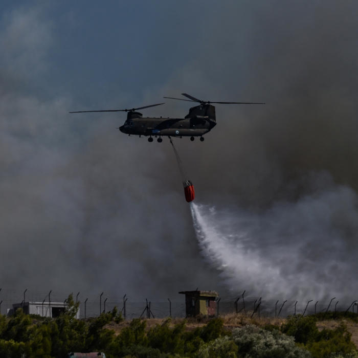 mehr als 40 waldbrände in griechenland