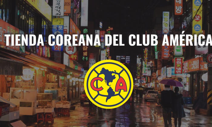 marca coreana sorprende lanzando productos del club américa