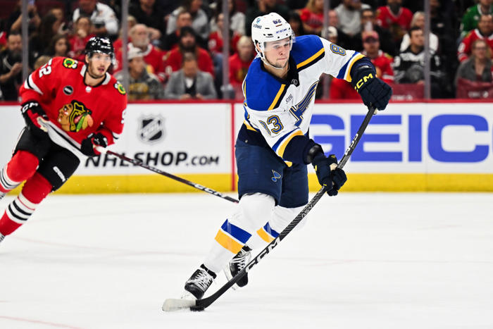 blues sign hunter skinner to one-year, two-way contract