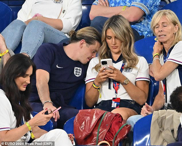 england's wags thrilled as three lions give them 2-1 victory