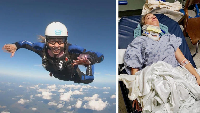 Skydiver Recounts Moment Her Parachute Malfunctioned in Skydiving ...