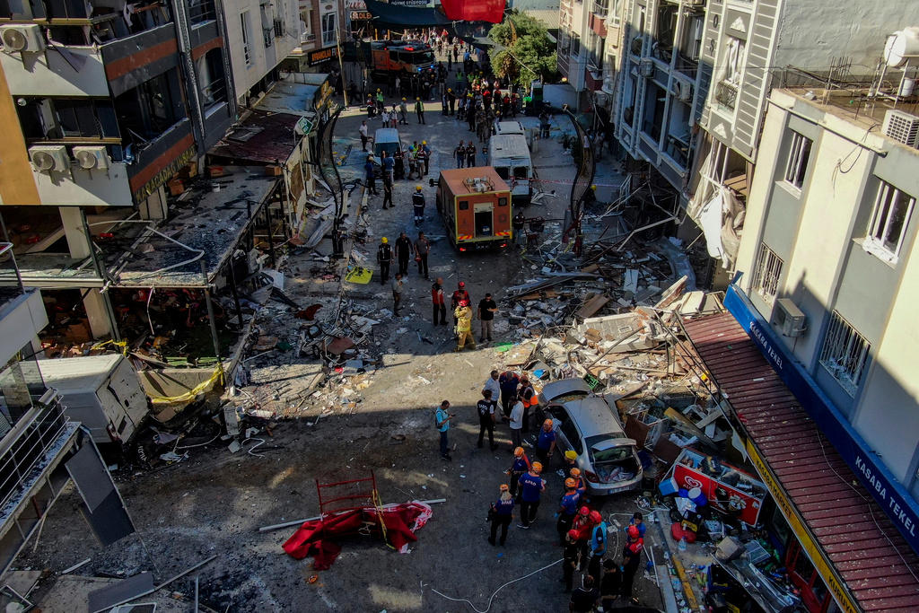 döda och skadade efter gasexplosion i turkiet