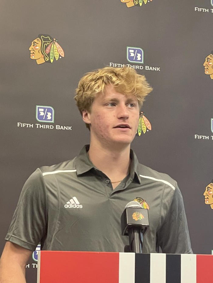 no. 2 pick artyom levshunov, other blackhawks 2024 draftees en route to chicago for development camp