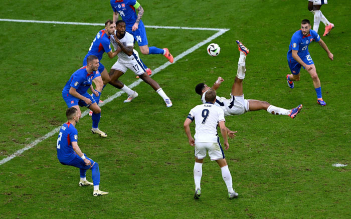 anatomy of jude bellingham’s bicycle kick – and where it ranks among england’s greatest goals