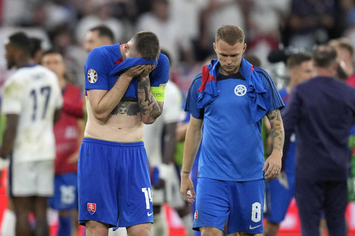 slovakia didn't take its loss to england so well at euro 2024 as coach lashes out and captain cries