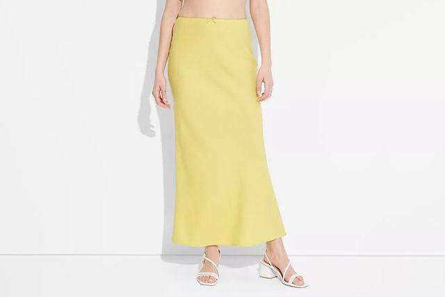 i’m eyeing these flowy, under-$50 target maxi skirts and dresses for all my summer events