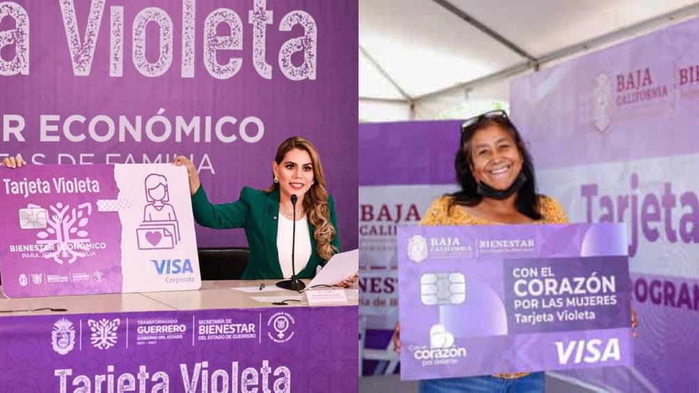 conoce la tarjeta bienestar violeta 2024: podrías recibir hasta 2 mil 600 pesos