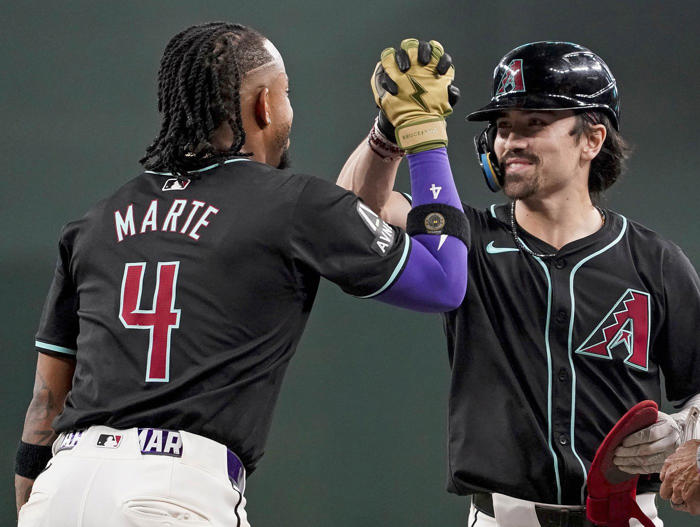 pfaadt pitches 6 effective innings and alexander gets a key hit as the diamondbacks beat the a's 5-1