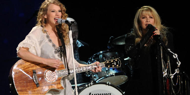 Stevie Nicks Attends Taylor Swift's Concert In Dublin