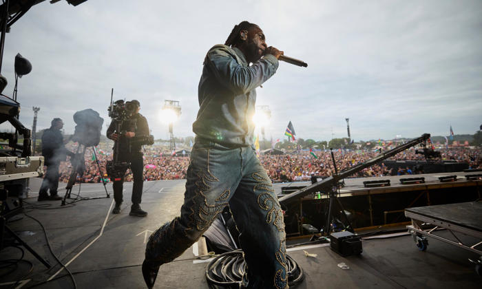 burna boy at glastonbury review – afro-fusion maestro starts pyramid stage party