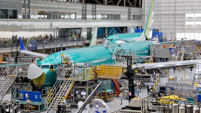 justice department is said to offer boeing plea deal over 737 max crashes