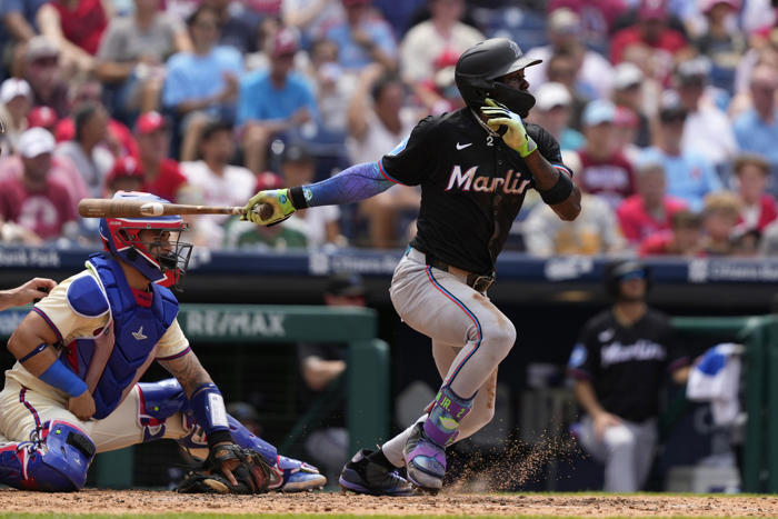 turner, short-handed phillies rally past marlins for 7-6 win
