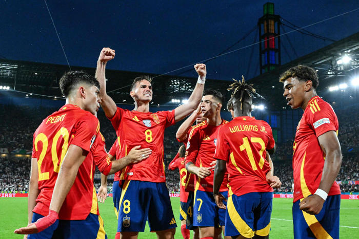 スペインが逆転でジョージア下す ドイツとの準々決勝へ euro