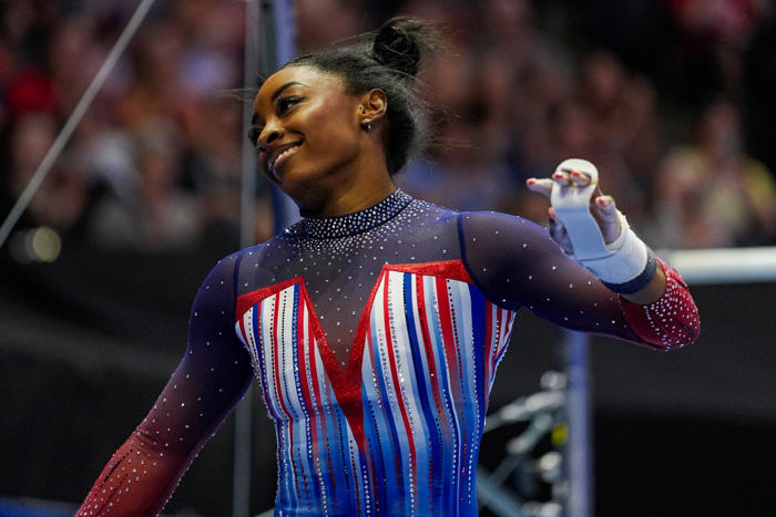 simone biles secures third trip to the olympics after breezing to victory at u.s. trials