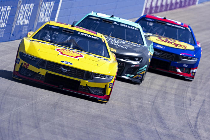 joey logano wins at nashville in record 5th overtime for 1st nascar cup series victory of year