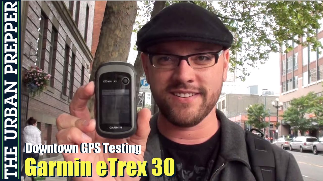 Test downtown GPS accuracy with the Garmin eTrex 30