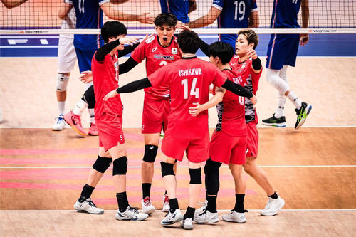 일본 남자배구, vnl서 아시아 팀 최초로 준우승