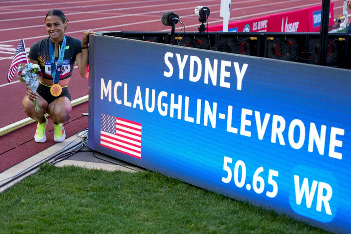 sydney mclaughlin-levrone forbedret sin egen verdensrekord på 400 meter hekk