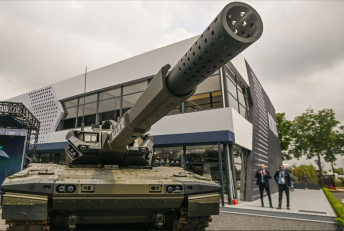 new embt tank unveiled with formidable 140 mm cannon