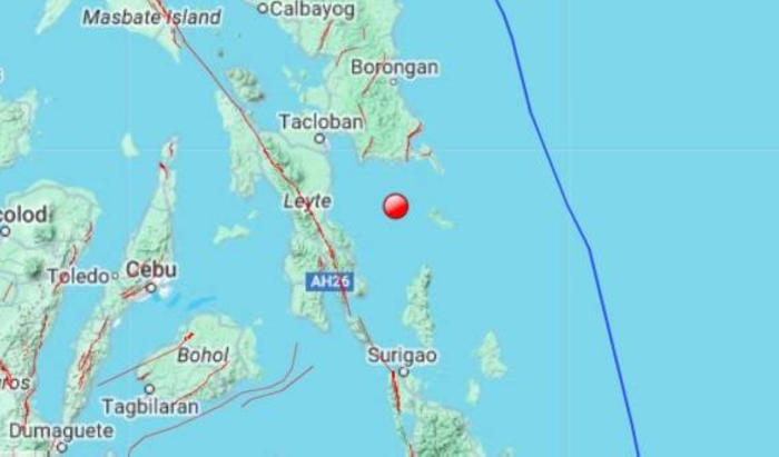 magnitude 5.0 earthquake rocks eastern samar