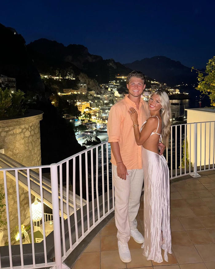 nfl's zach wilson is engaged to nicolette dellanno: ‘my everything'