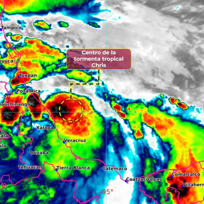 se forma tormenta tropical cris en las costas de méxico; impactará hoy