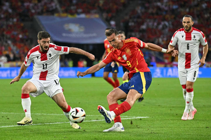 foto: spanyol lolos ke perempat final piala eropa usai hajar georgia 4-1