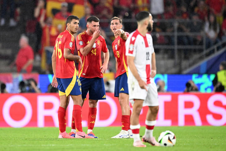 foto: spanyol lolos ke perempat final piala eropa usai hajar georgia 4-1