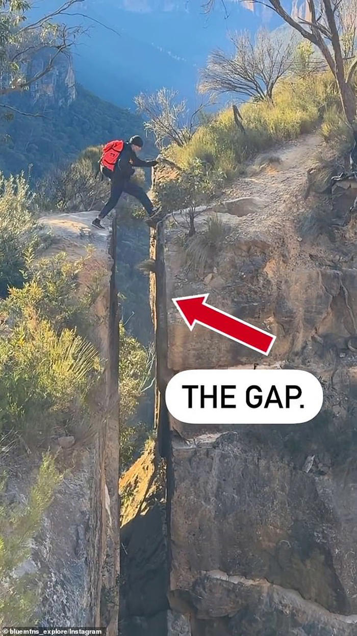 why a guide has been slammed over videos promoting blue mountains