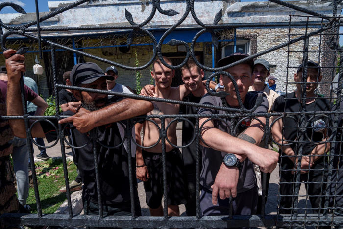 ukraine's convicts offered release at a high price: joining the fight against russia