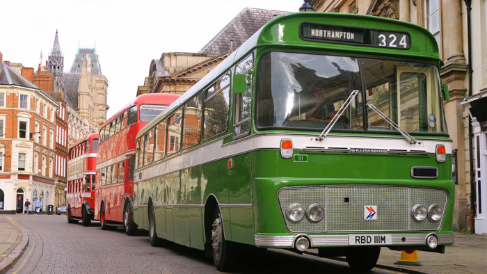 heritage buses are just the ticket for web gallery