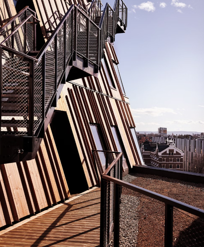 vertikal nydalen: el edificio noruego que se autoclimatiza sin utilizar energía de la red