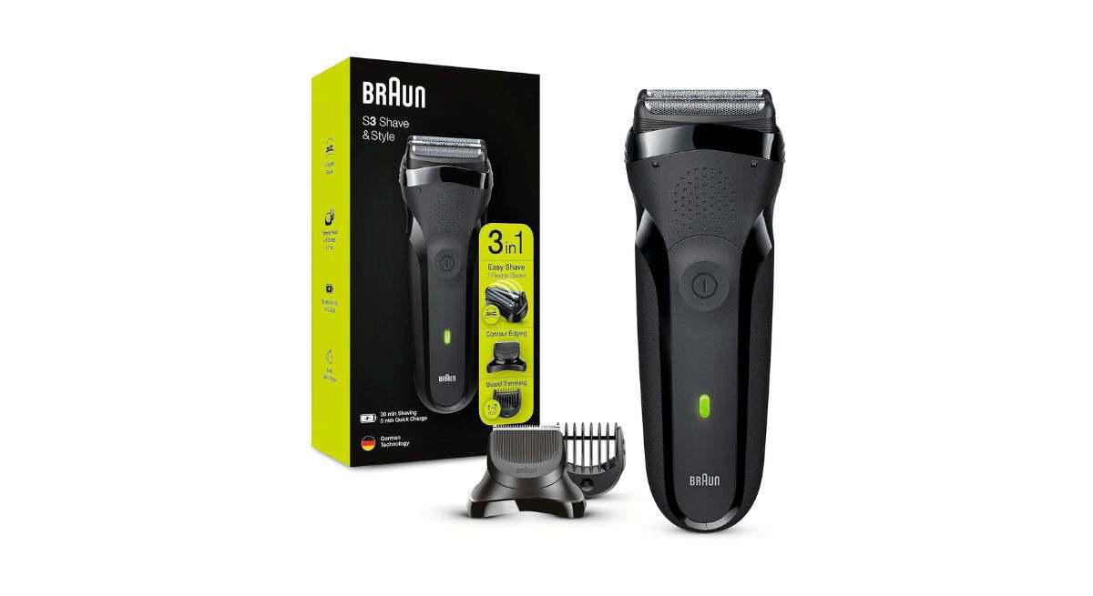 amazon, potente, con accesorios y un diseño inteligente: así es la afeitadora eléctrica braun más vendida de amazon