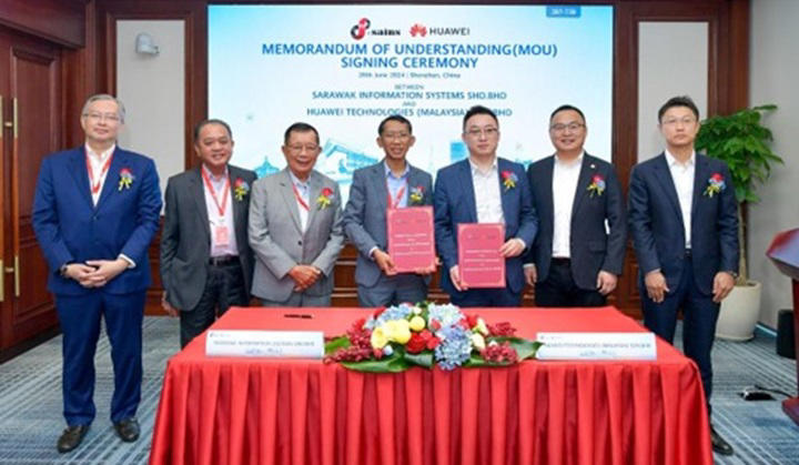 sarawak and huawei malaysia work together to advance state’s cybersecurity, private 5g networks