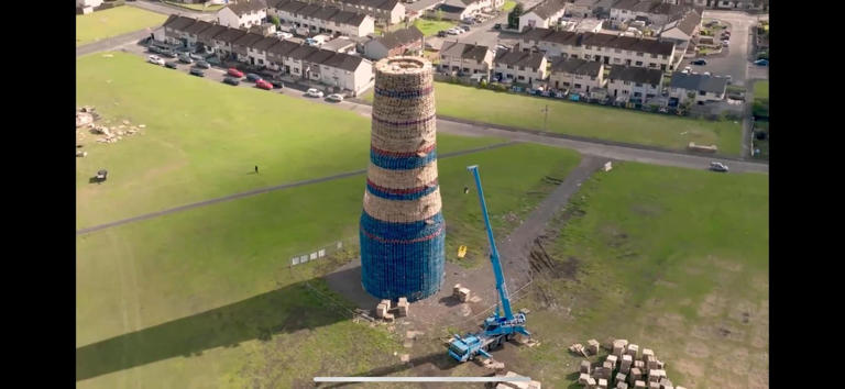 Craigyhill bonfire Larne: 'This is going to be the biggest bonfire the ...