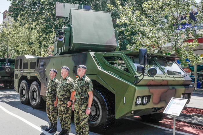 new chinese air defence system unveiled by serbian military