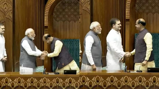 ‘you bowed to modi’: rahul gandhi on speaker's gesture; om birla responds