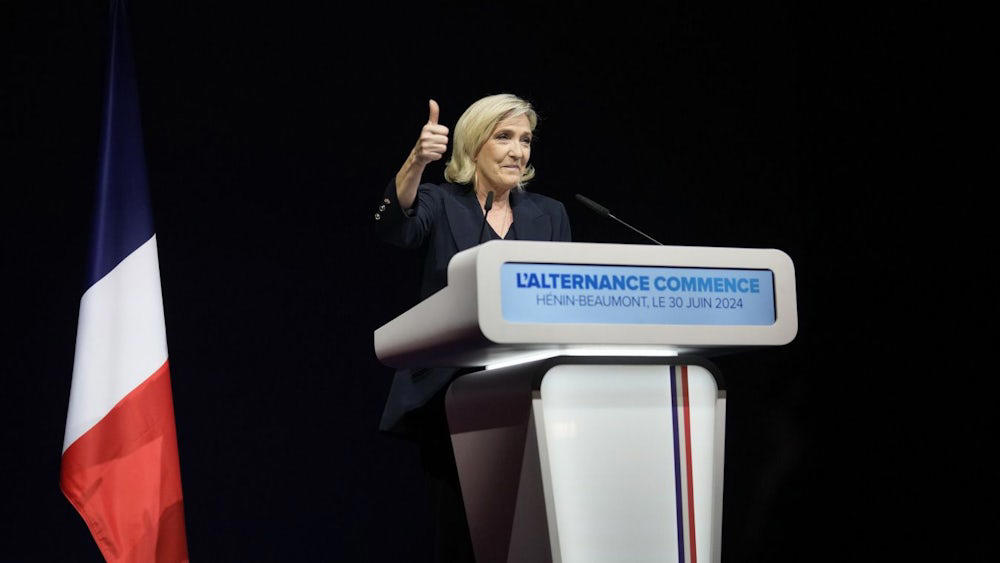 parlamentswahl in frankreich: „damit zieht macron ganz europa in eine krise“
