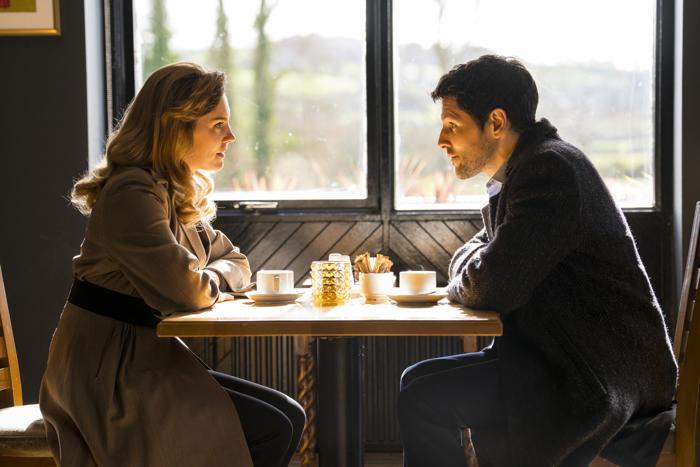 annabel scholey & colin morgan star in new psychological thriller, dead and buried