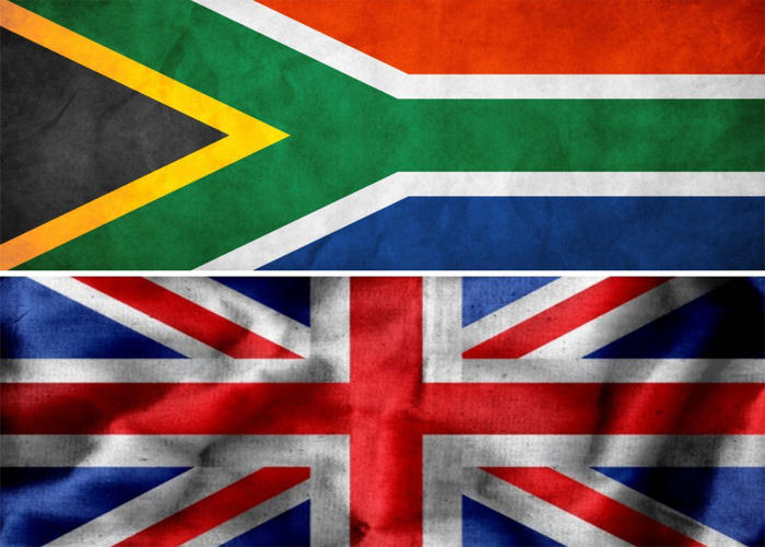 the top 5 countries south africa exports to and imports from