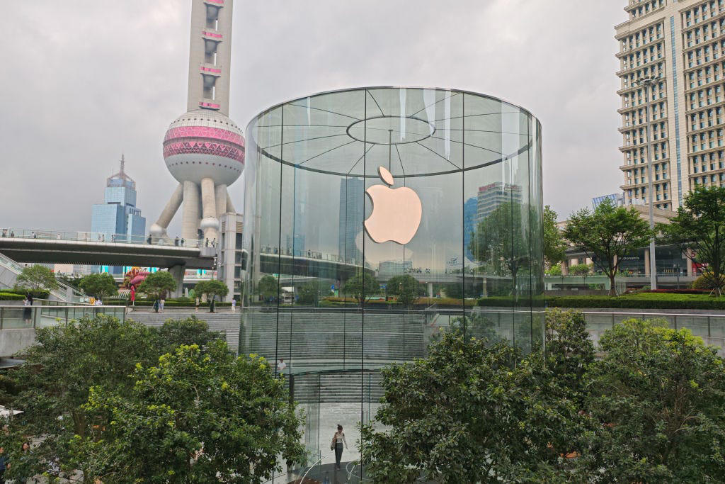 microsoft, apple finally gets some good news in china as iphone shipments surge